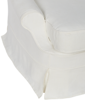 Maud Slipcover Lounge Chair - Ivory