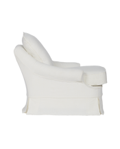 Maud Slipcover Lounge Chair - Ivory