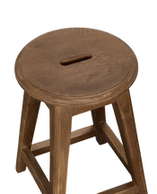 Allusion Stool - Natural Oak