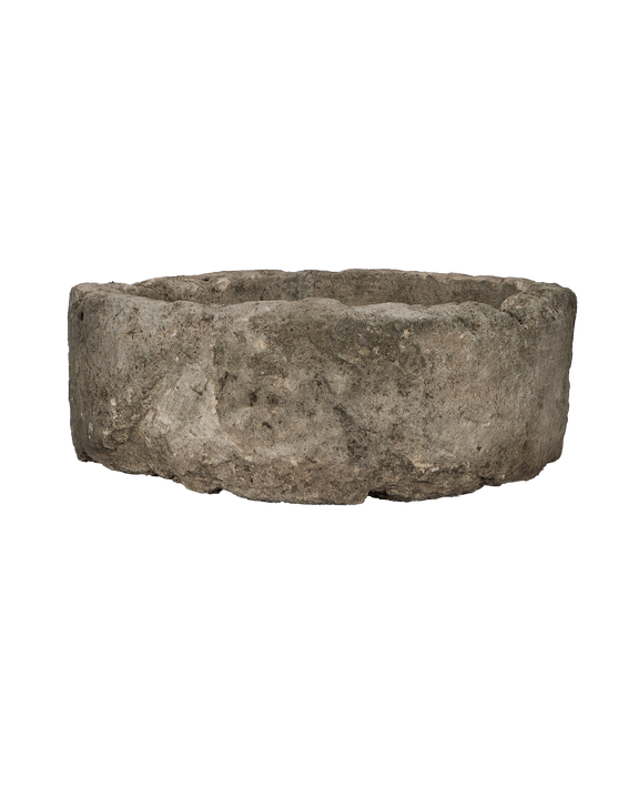 Limestone Trough - Round