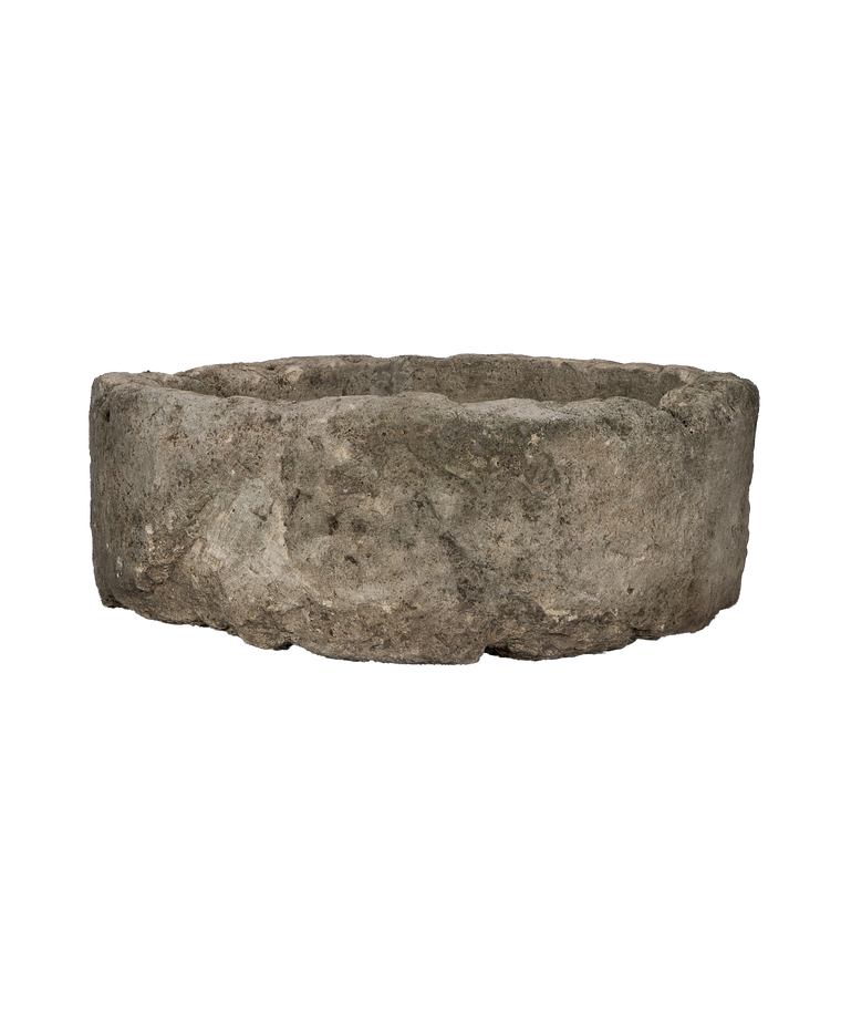 Limestone Trough - Round