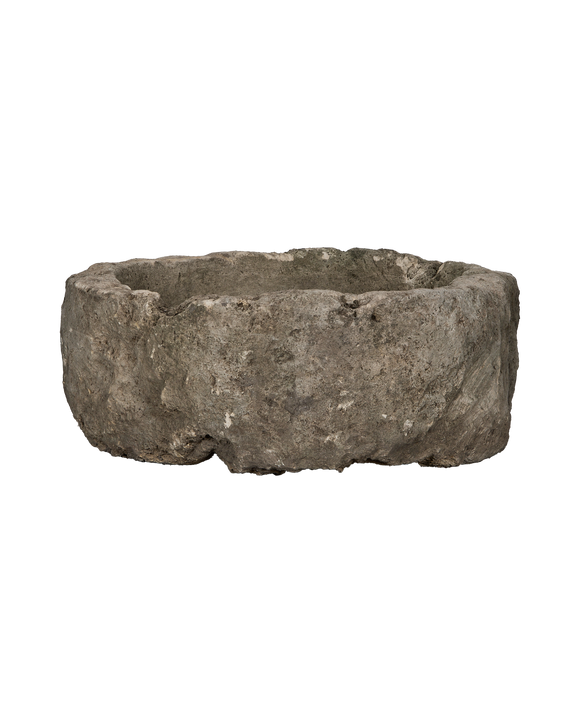 Limestone Trough - Round