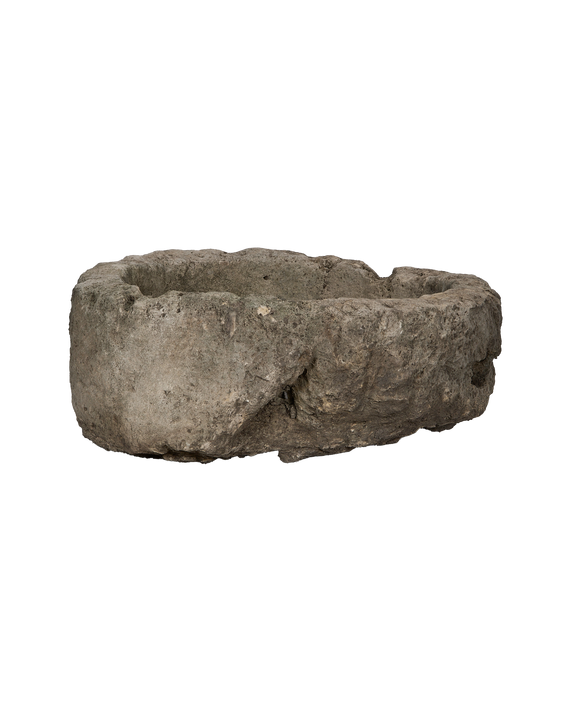 Limestone Trough - Round