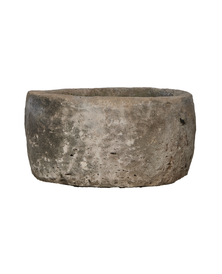Limestone Trough - Round