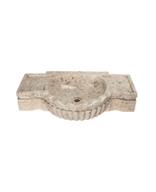Console Marble Sink - Cream