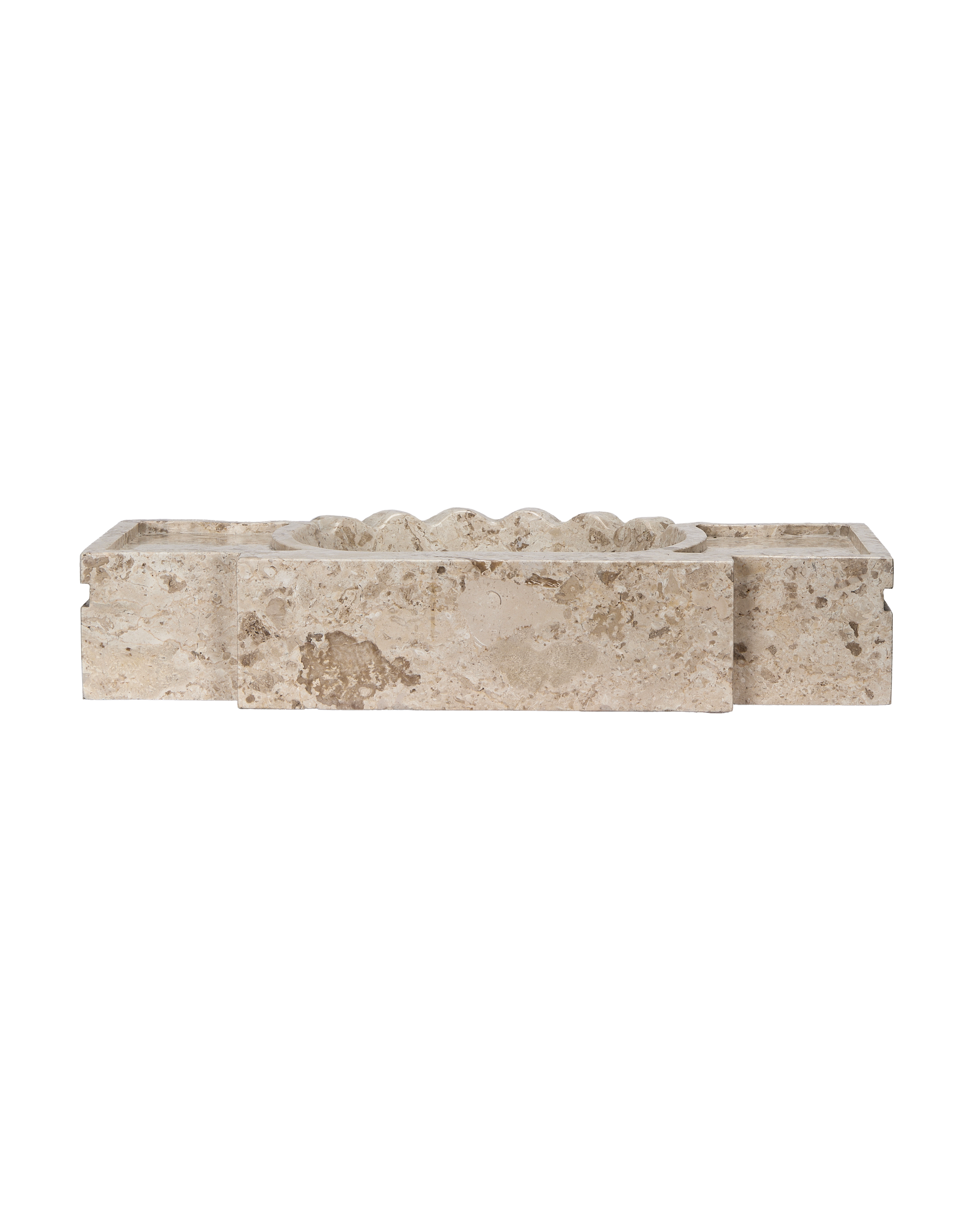 Console Marble Sink - Cream