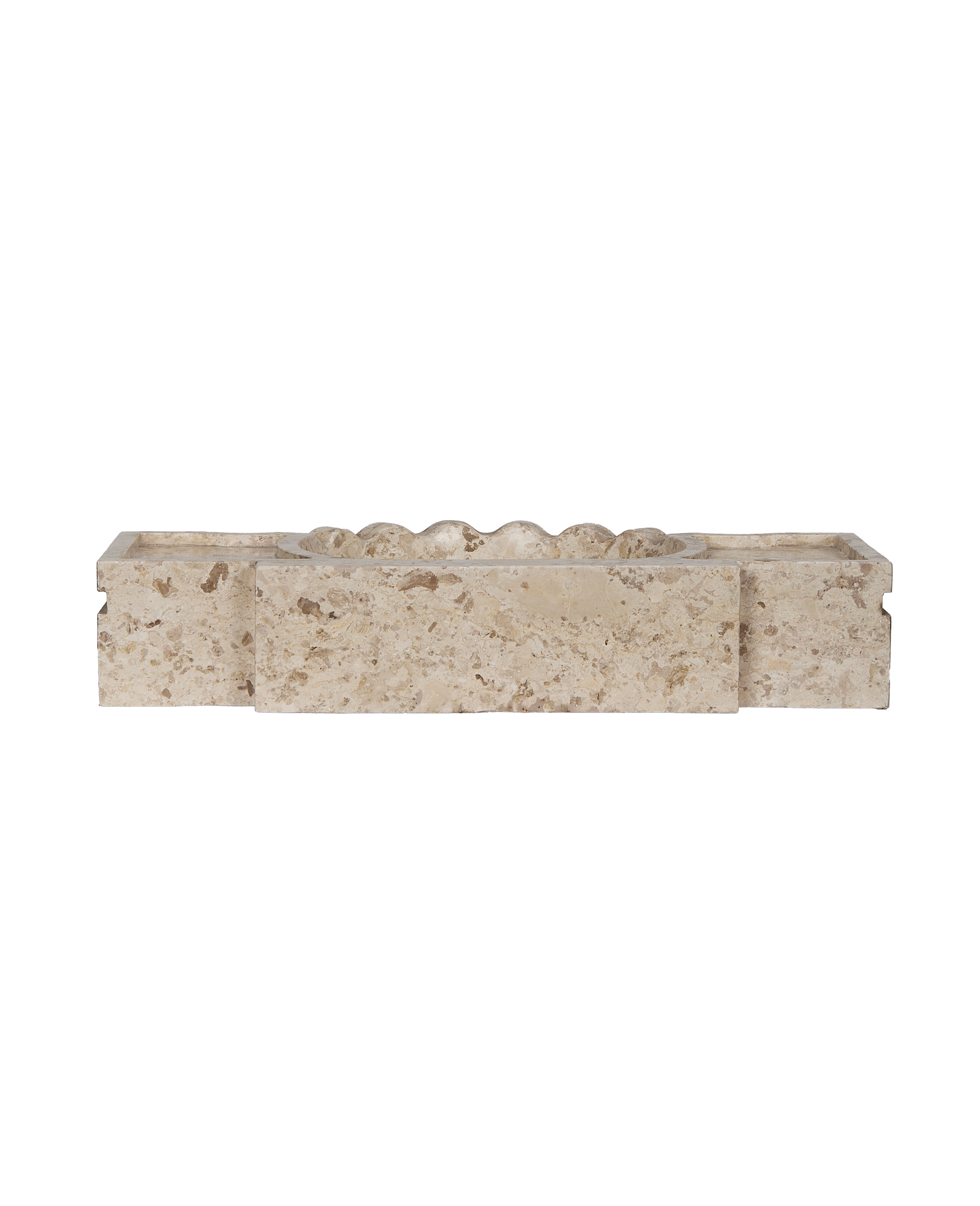 Console Marble Sink - Cream