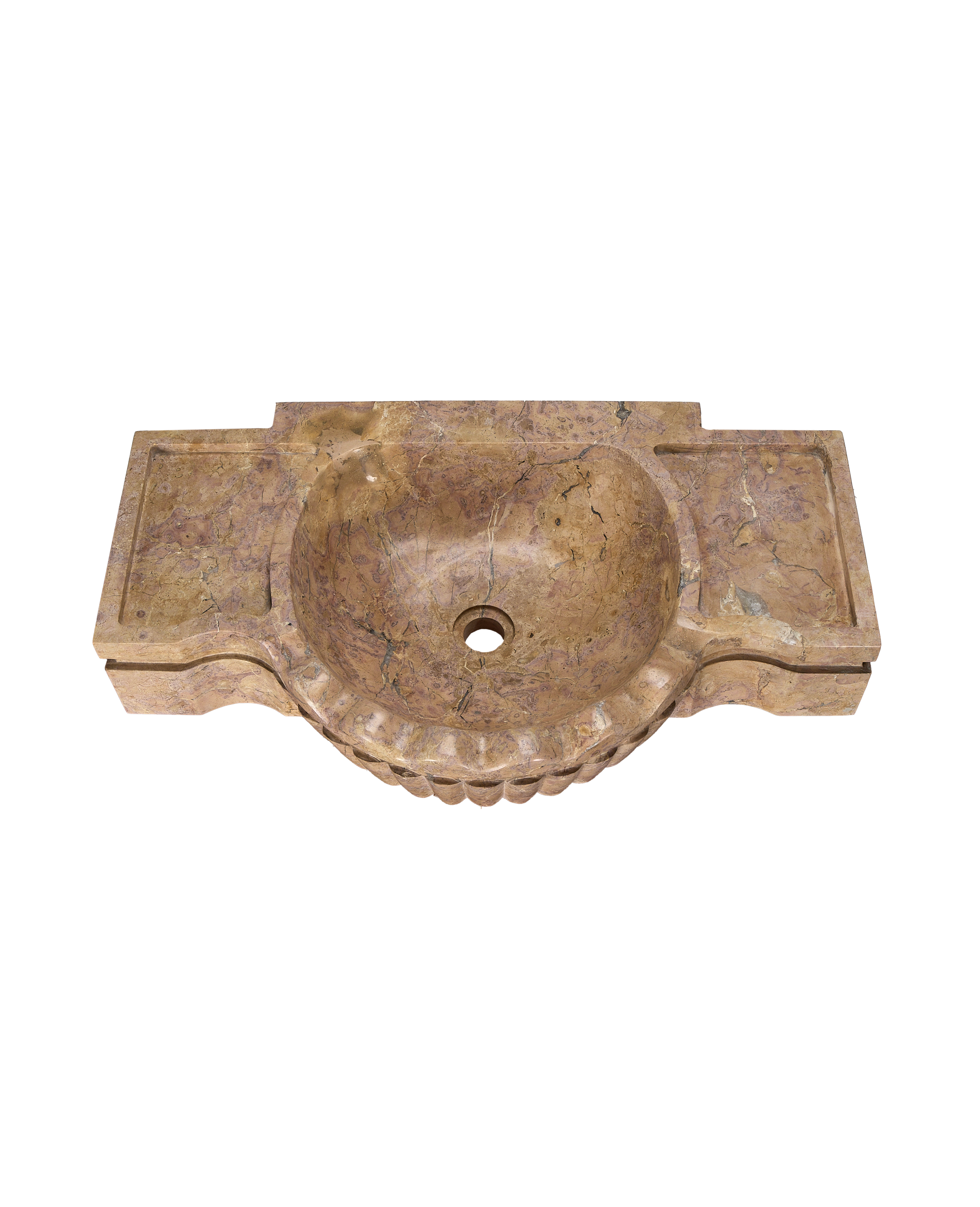 Console Marble Sink - Umber