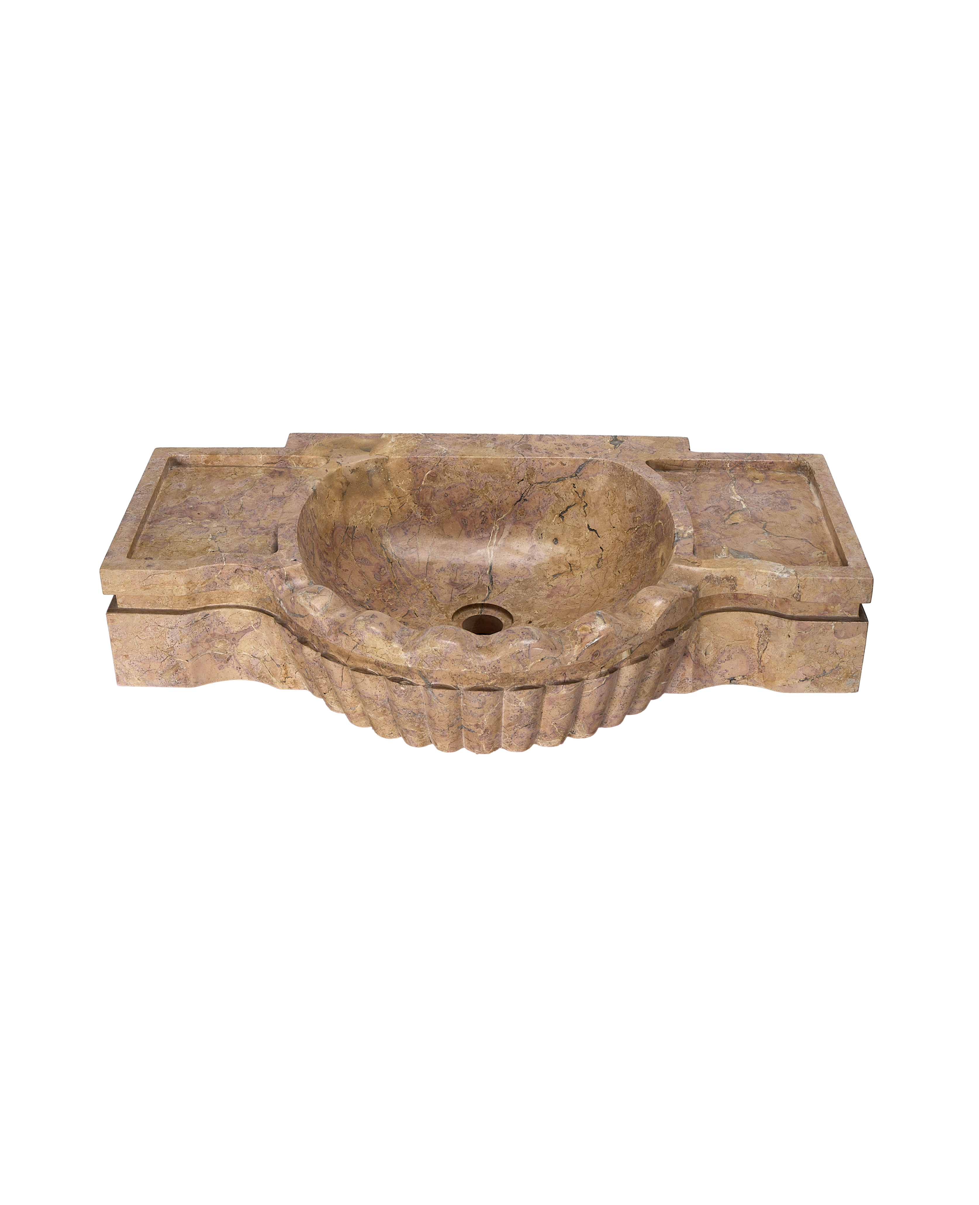 Console Marble Sink - Umber