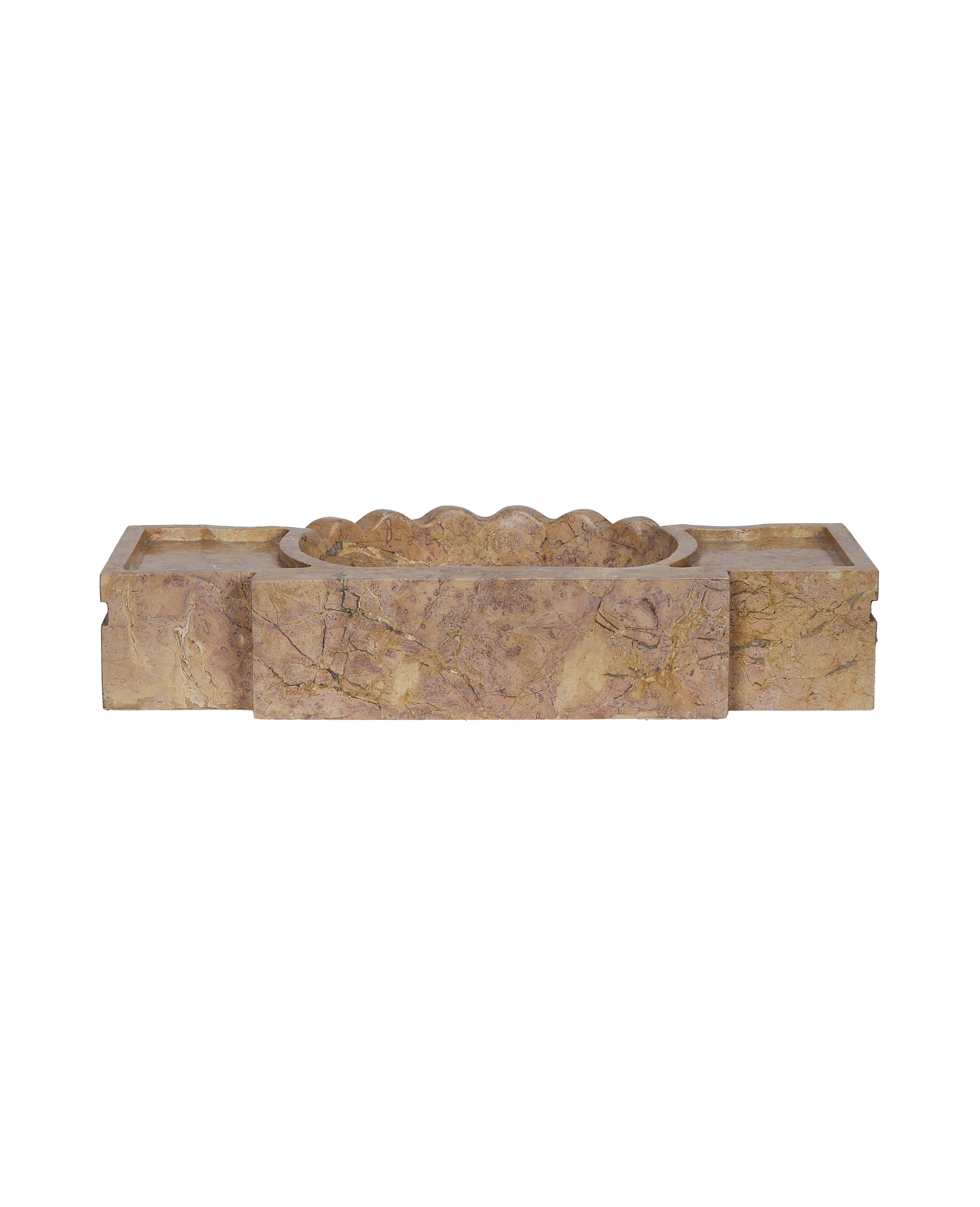 Console Marble Sink - Umber
