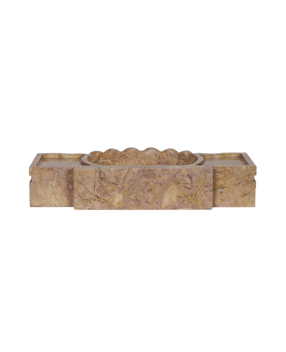 Console Marble Sink - Umber