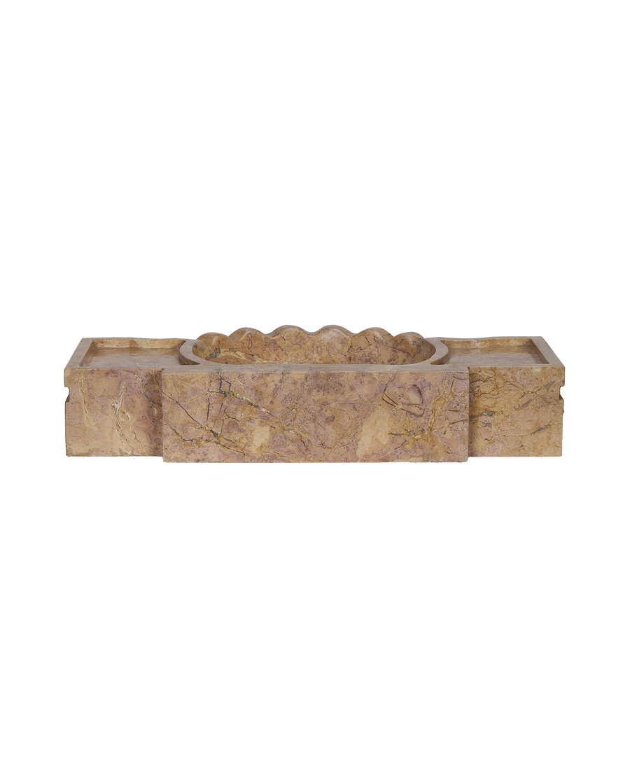 Console Marble Sink - Umber