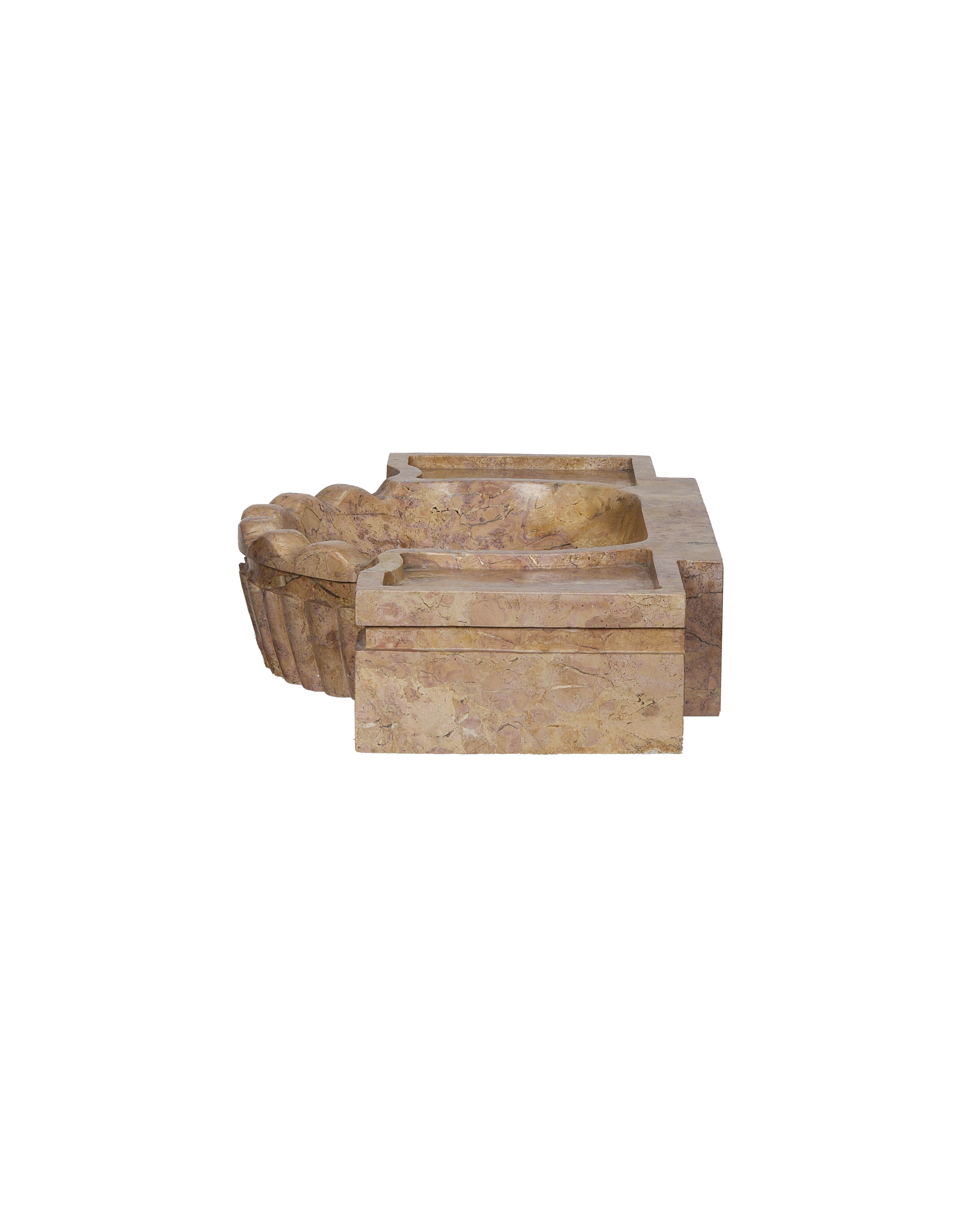 Console Marble Sink - Umber