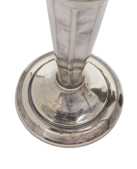 Silver Plated Bud Vase - Set of 2