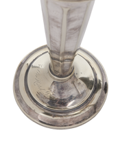 Silver Plated Bud Vase - Set of 2