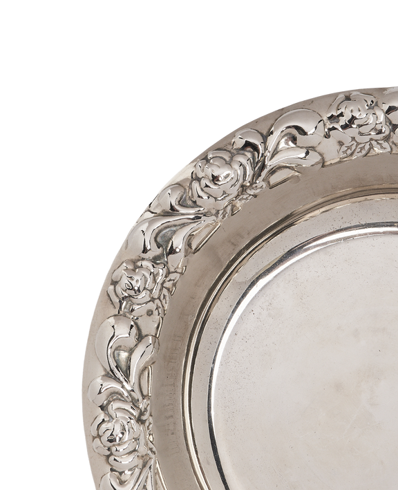 Silver Plated Vide Poche