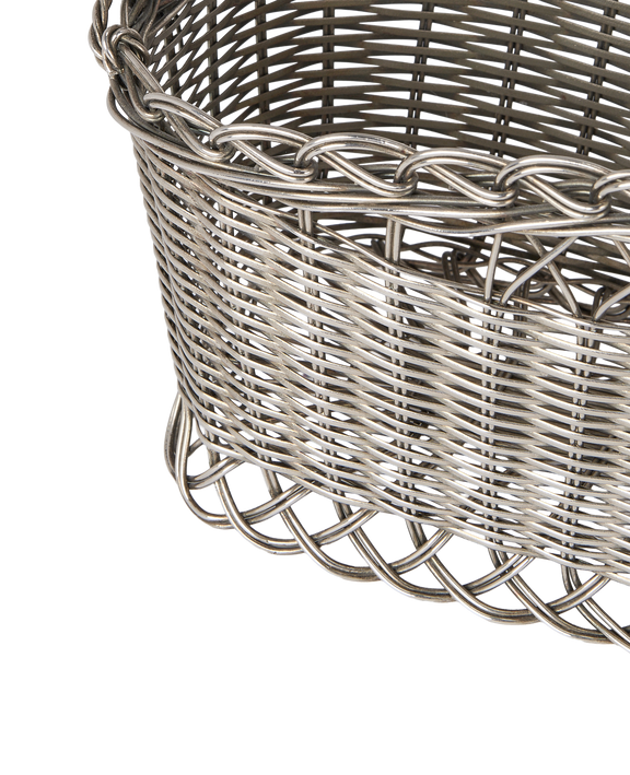 Metal Wicker Bottle Basket