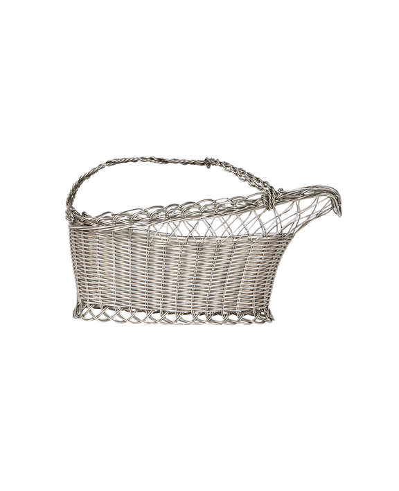 Metal Wicker Bottle Basket