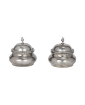Steel Condiment Pots - Set of 2