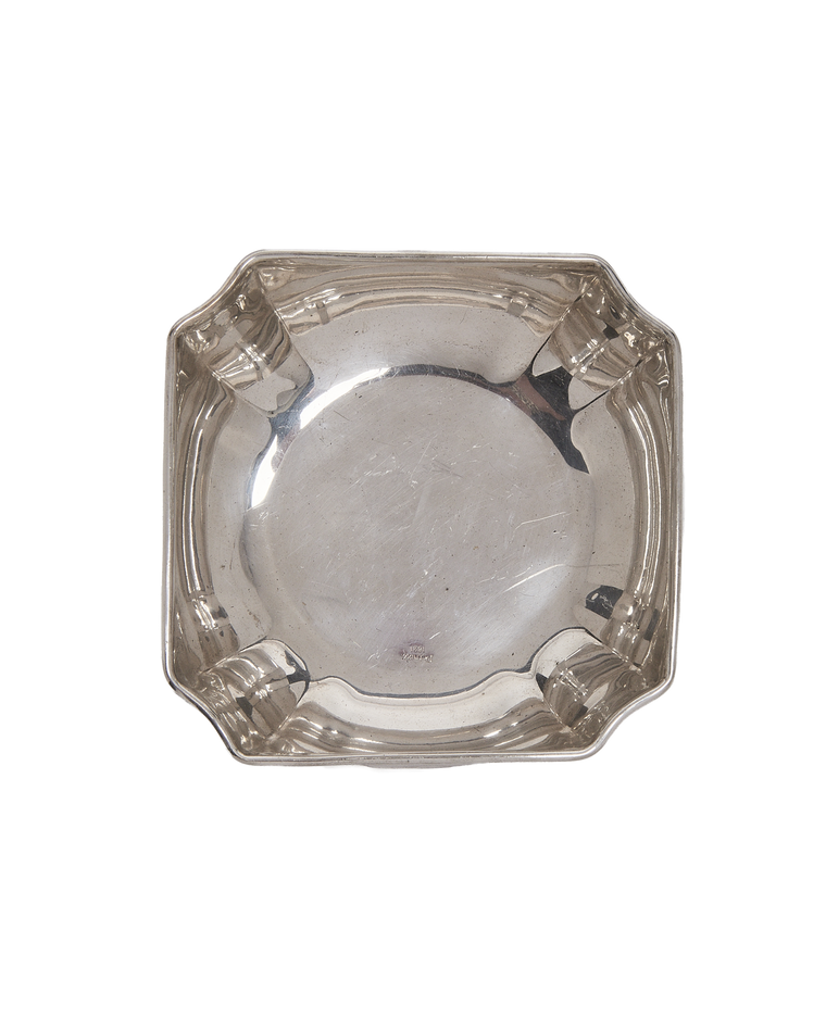 Silver Plated Square Vide Poche