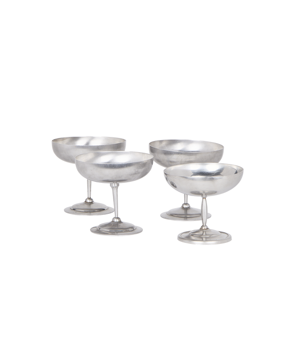 Matte Metal Cups - Set of 4