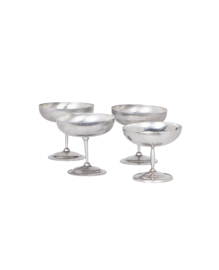 Matte Metal Cups - Set of 4