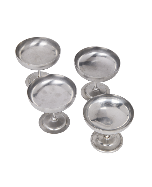 Matte Metal Cups - Set of 4
