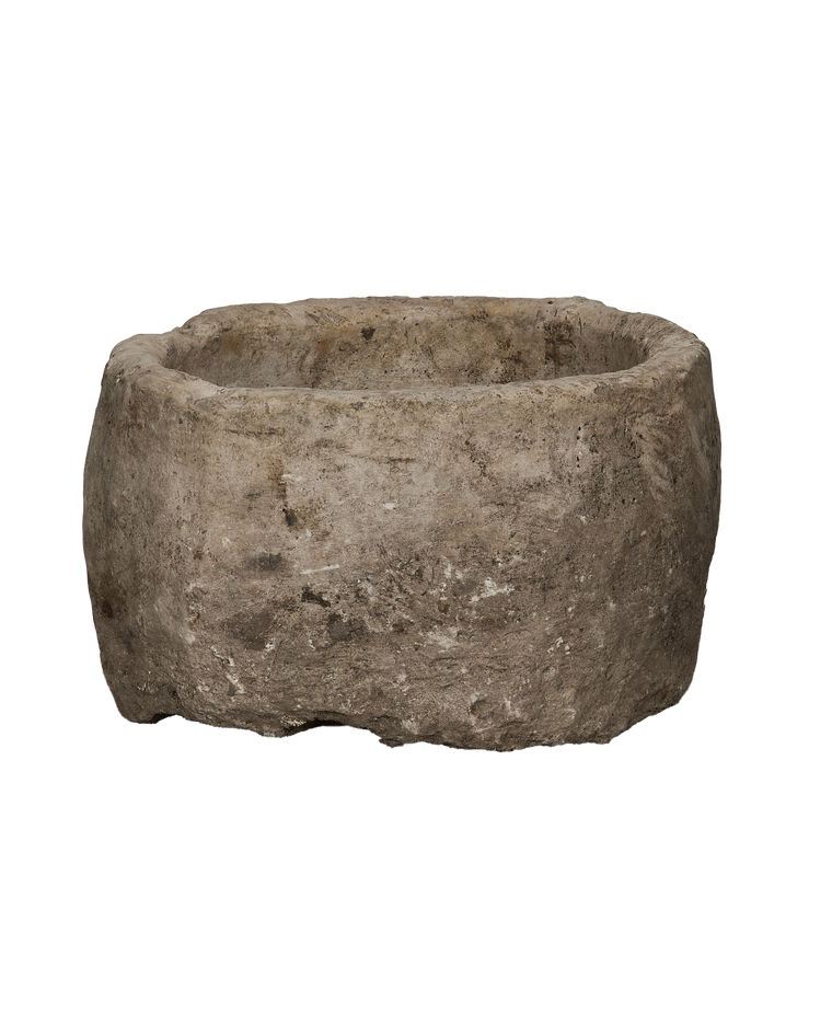 Limestone Trough - Round
