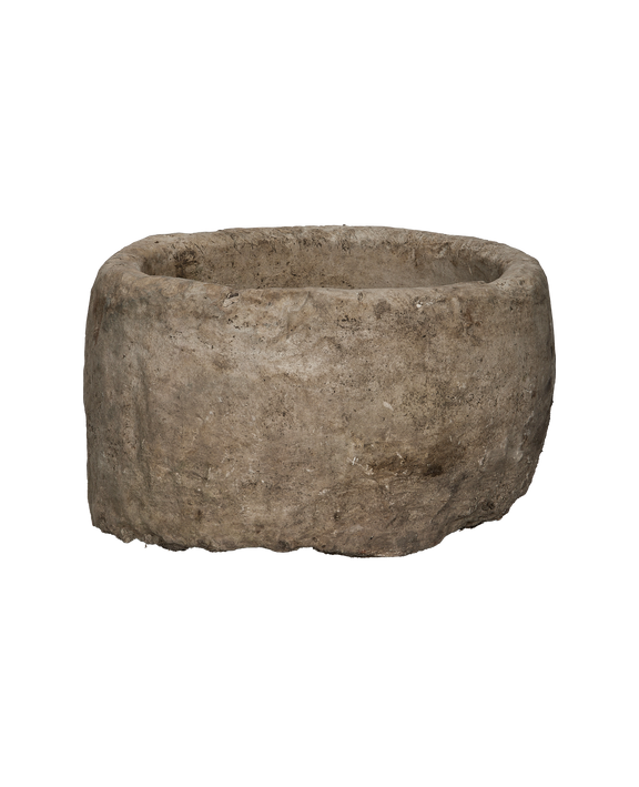 Limestone Trough - Round