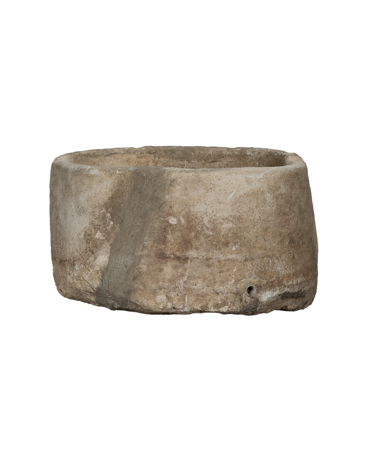Limestone Trough - Round