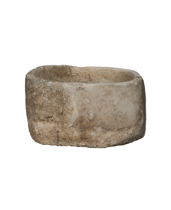 Limestone Trough - Round