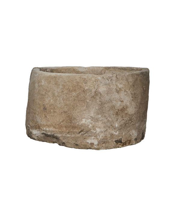 Limestone Trough - Round
