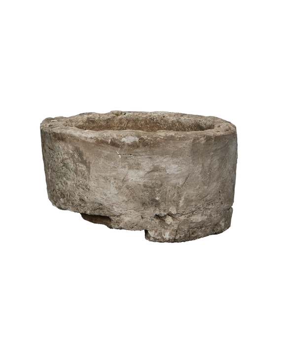 Limestone Trough - Round