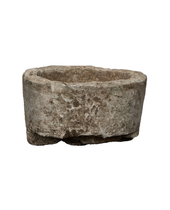 Limestone Trough - Round