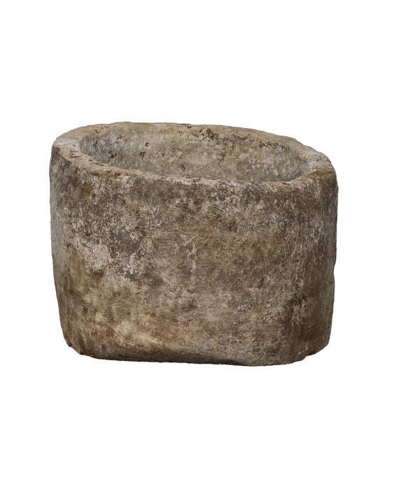 Limestone Trough - Round