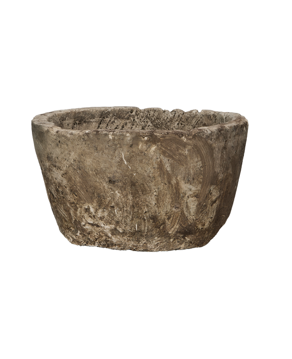 Limestone Trough - Round
