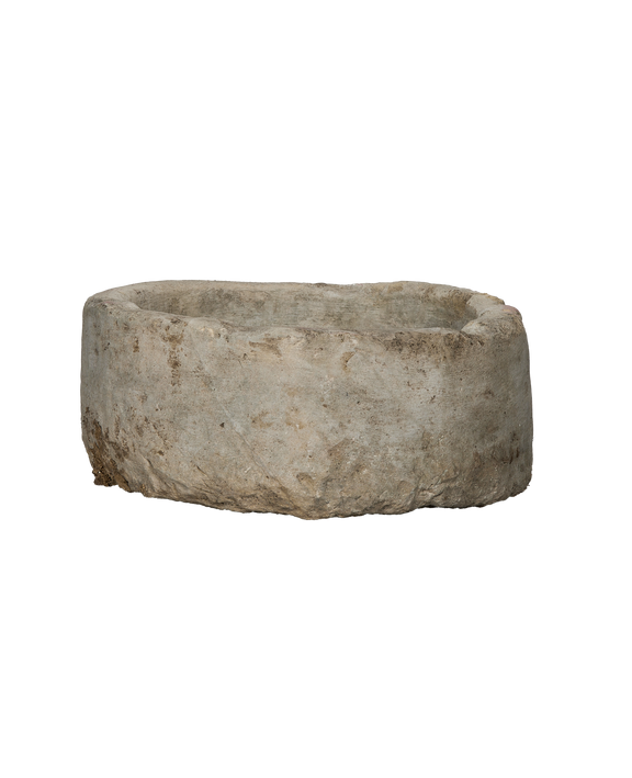 Limestone Trough - Round