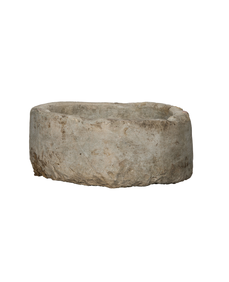 Limestone Trough - Round