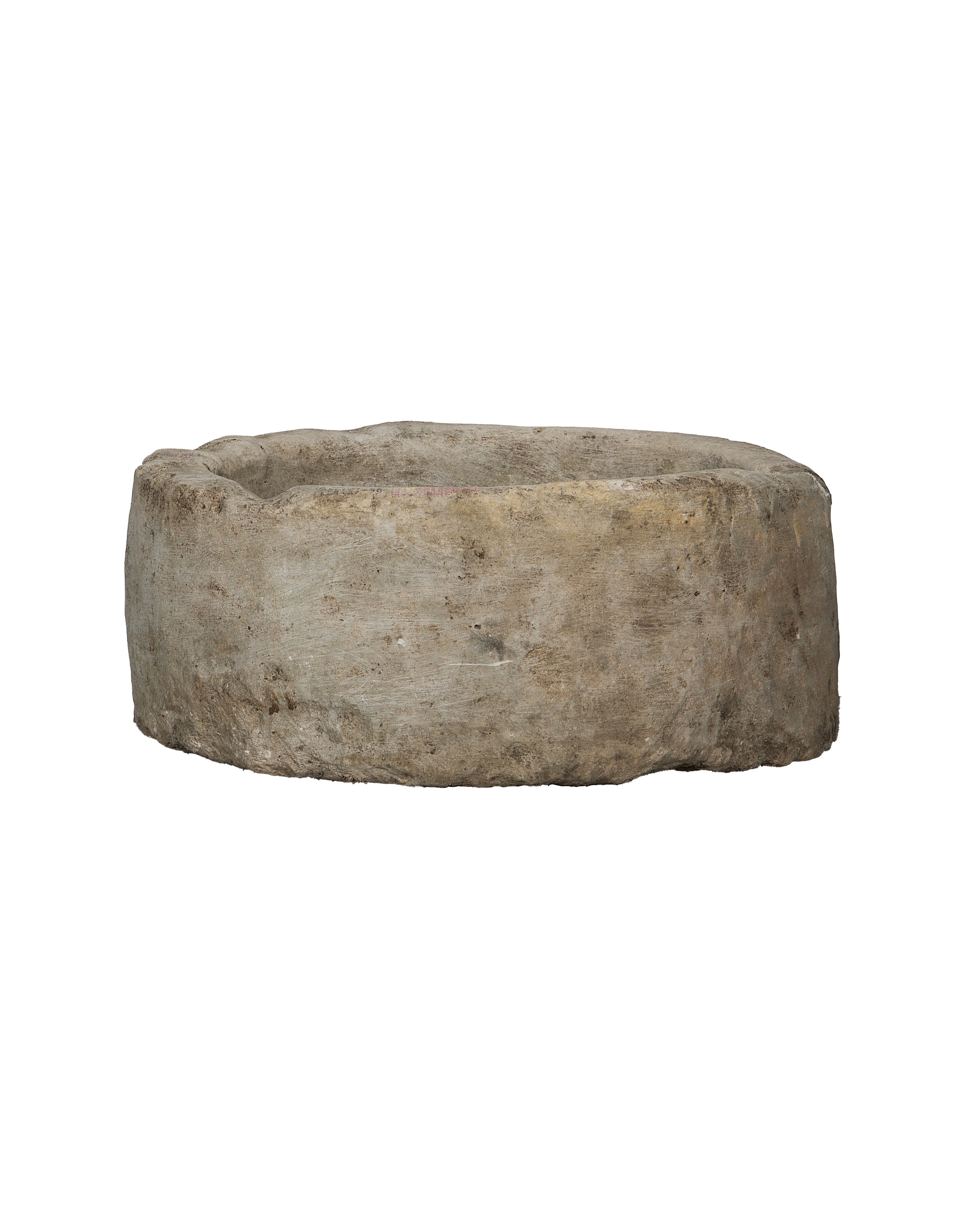 Limestone Trough - Round close-up
