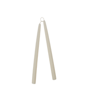 Drippy Beeswax Taper Candle - Ivory