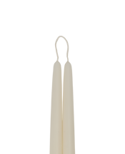 Drippy Beeswax Taper Candle - Ivory