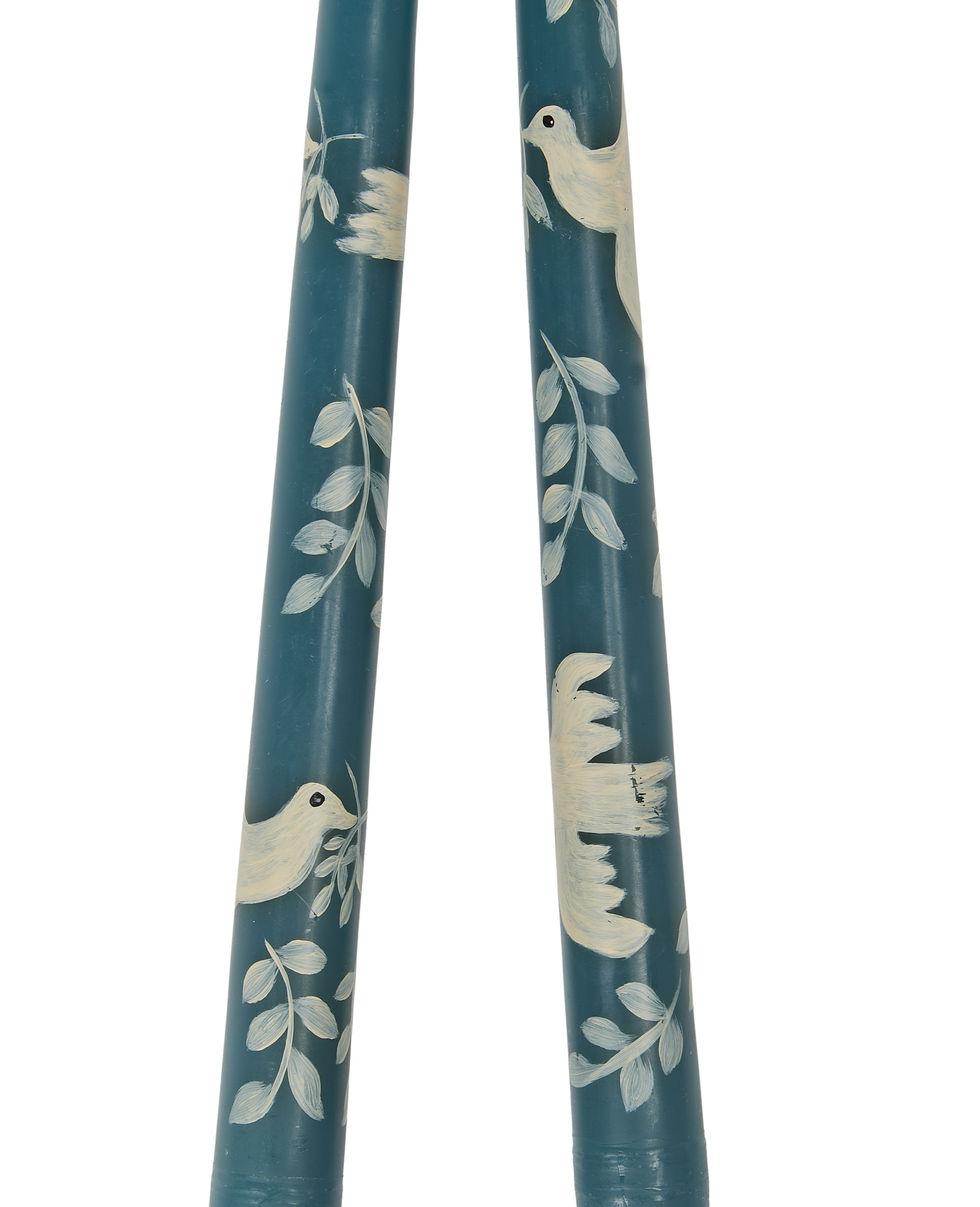 Peace Dove Taper Candle