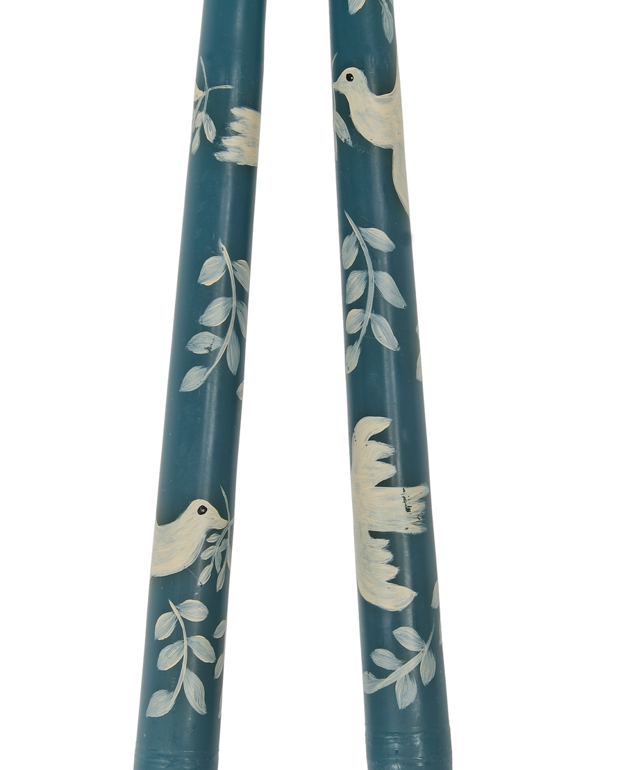 Peace Dove Taper Candle
