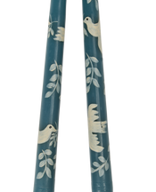 Peace Dove Taper Candle