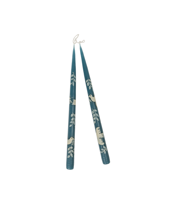 Peace Dove Taper Candle