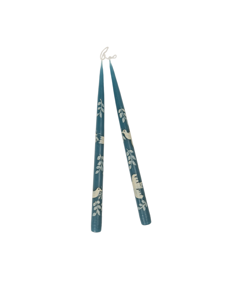 Peace Dove Taper Candle