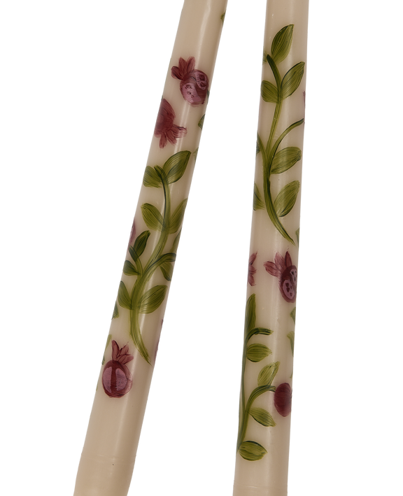 Pomegranate Taper Candle