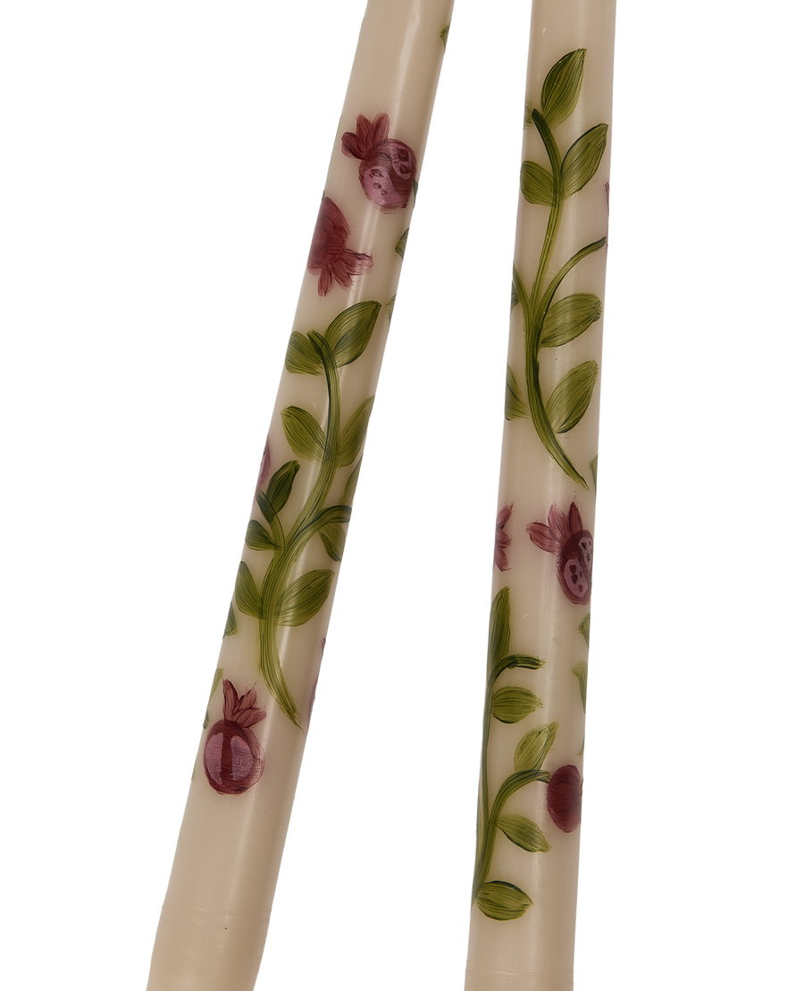 Pomegranate Taper Candle