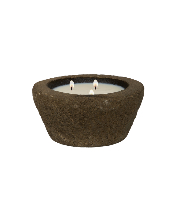 The Hearth Candle - Stone