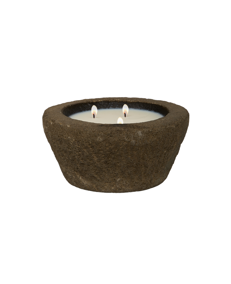 The Hearth Candle - Stone